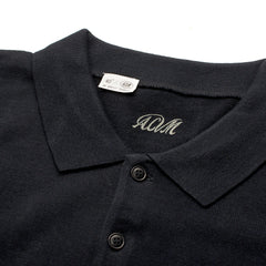 ACV-KNS03SS COTTON LINEN RAMIE SHORT SLEEVE KNIT POLO