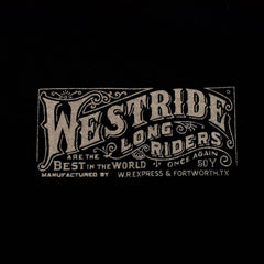 "LONG RIDERS" LONG SLEEVES TEE - BLACK