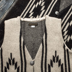 CHIMAYO KNIT VEST-BLACK