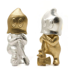 FUKU MAN PENDANT - SILVER 925 x BRASS