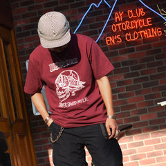 "BANDANA SKULL" TEE - BRDX