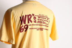 "WR'S 69" TEE - BANANA