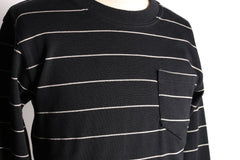 NGT BORDER SWEATER - BLACK