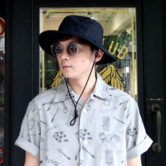 May club -【WESTRIDE】BOONIE HAT - BLACK DENIM