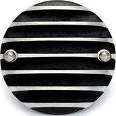 May club -【Fork】1101 Sportster point cover - 7 FIN BLACK