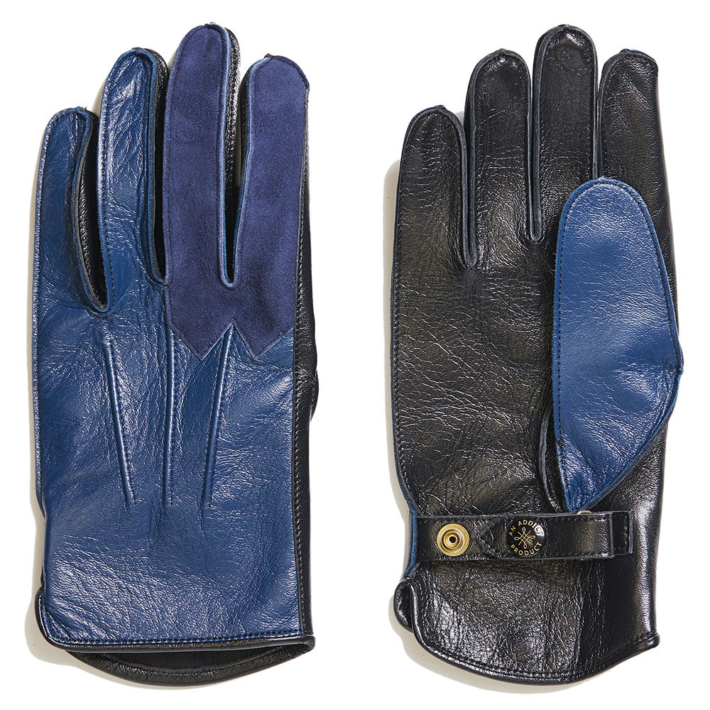 ACV-G02H HORSEHIDE RACING SUMMER GLOVES - VINTAGE BLUE - May club