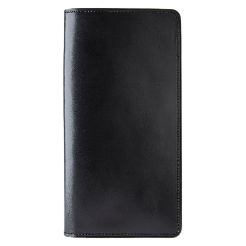 ACV-W01S UK BRIDLE LEATHER LONG WALLET - BLACK - May club