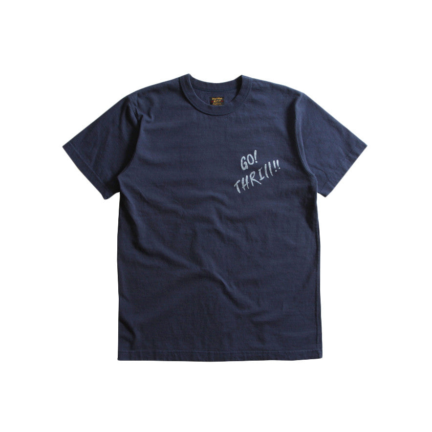 May club -【WESTRIDE】"GO THRILL" TEE - NAVY