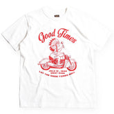 May club -【WESTRIDE】"GOOD TIMES" TEE - WHITE