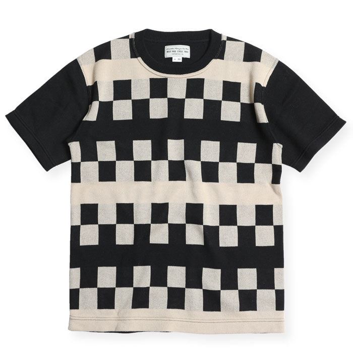 CLASSIC RIB SWEATER:CHECKER - May club