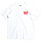 "CYCLE SHOP" TEE - WHITE - May club
