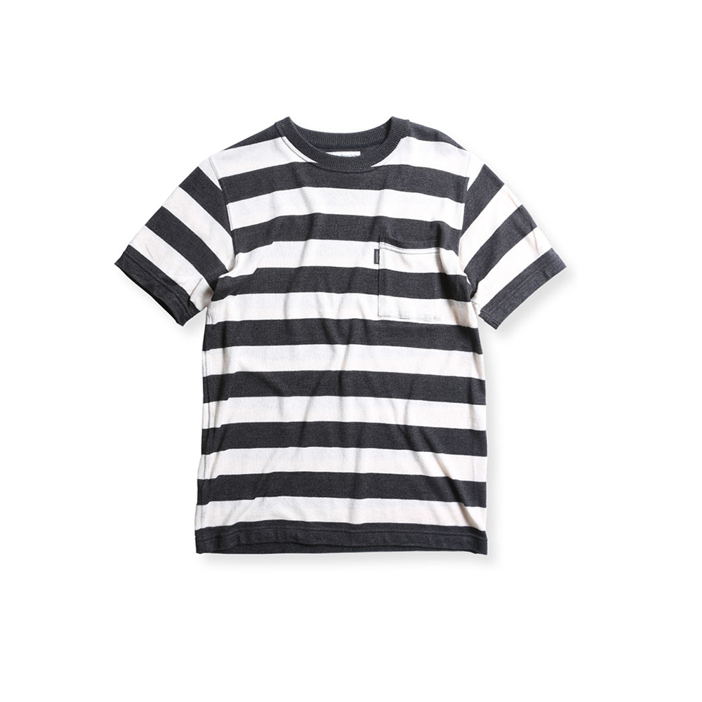 May club -【WESTRIDE】CAROLINA SHORT SLEEVE TEE - CHCL/CRM