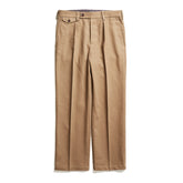 ACV-TR02KT SINGLE-PLEATED COTTON ARMY TROUSERS - May club
