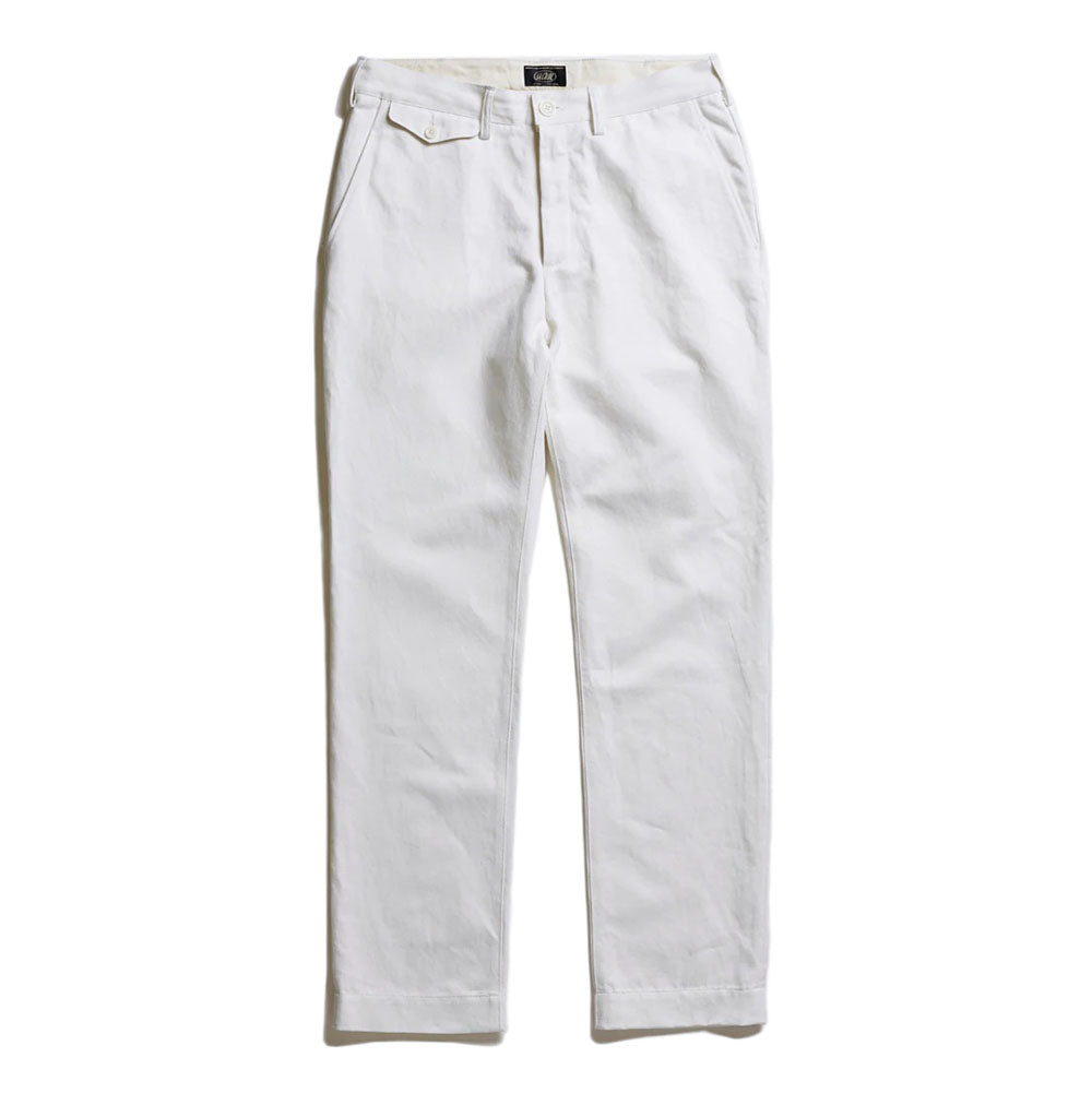 ACV-TR01CL HEAVY LINEN TROUSERS - WHITE - May club