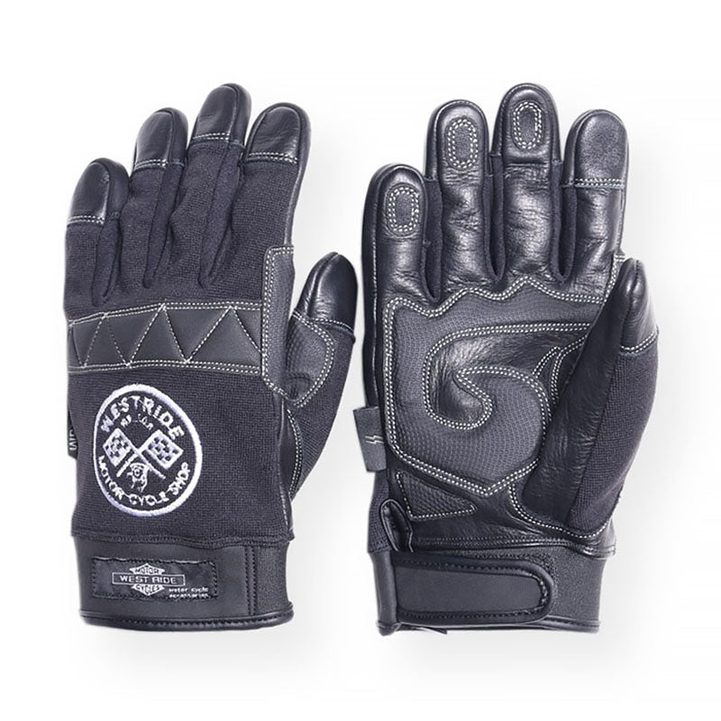 TEXTILE GLOVE - WR FLAG (BLACK) - May club