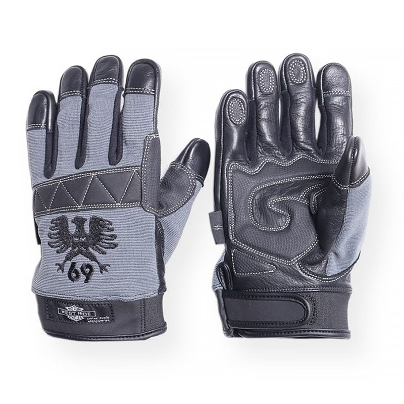 TEXTILE GLOVE - EAGLE 69 (GREY) - May club
