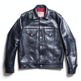 AD-08 HORSEHIDE GRANADA JACKET - Dark Blue - May club