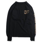 "LEAVE A TRACK" LONG SLEEVES TEE - BLACK - May club