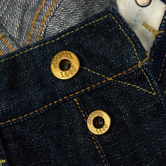 May club -【Trophy Clothing】1608 W KNEE NARROW DIRT DENIM