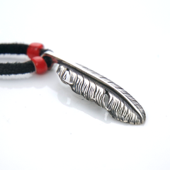 May club -【Chooke】中鷹羽 左向 Silver Dollar Feather(L)