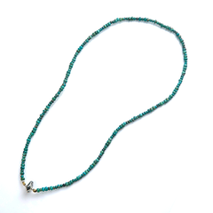 Turquise Beads Necklace & Bracelet - May club