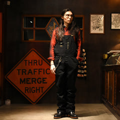 May club -【WESTRIDE】CYCLE OVERALLS - BLACK