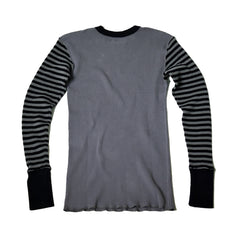 條紋長袖保暖衣:You Don't - May club