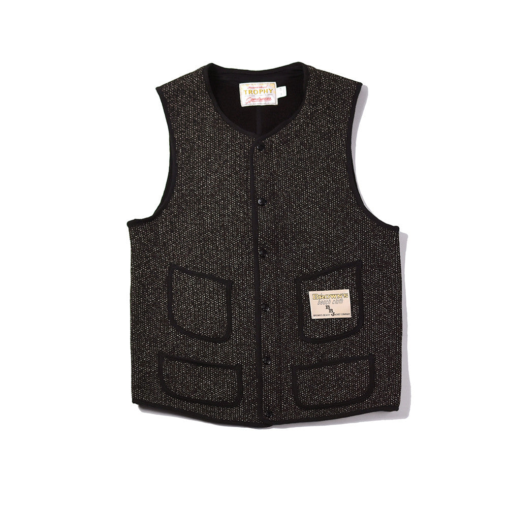 May club -【Trophy Clothing】BROWN BROWN'S VEST