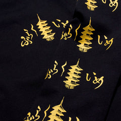 SAMURAI BIKER L/S TEE - BLACK - May club