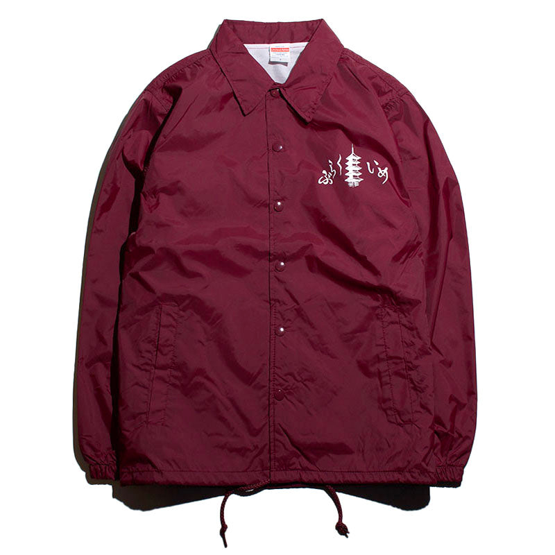 SAMURAI BIKER COACH JKT - BURGUNDY - May club