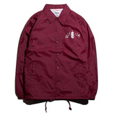 SAMURAI BIKER COACH JKT - BURGUNDY - May club