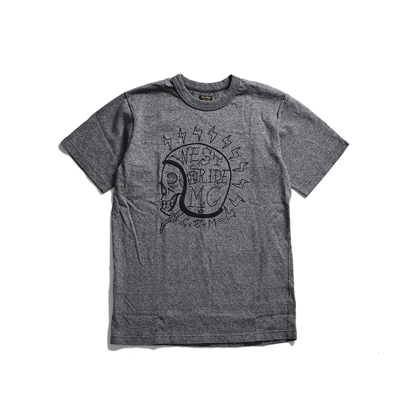 May club -【WESTRIDE】"SNAKE BITE" TEE - GREY