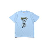 May club -【B.W.G JAPAN】"PINUP GIRL" TEE - LIGHT BLUE