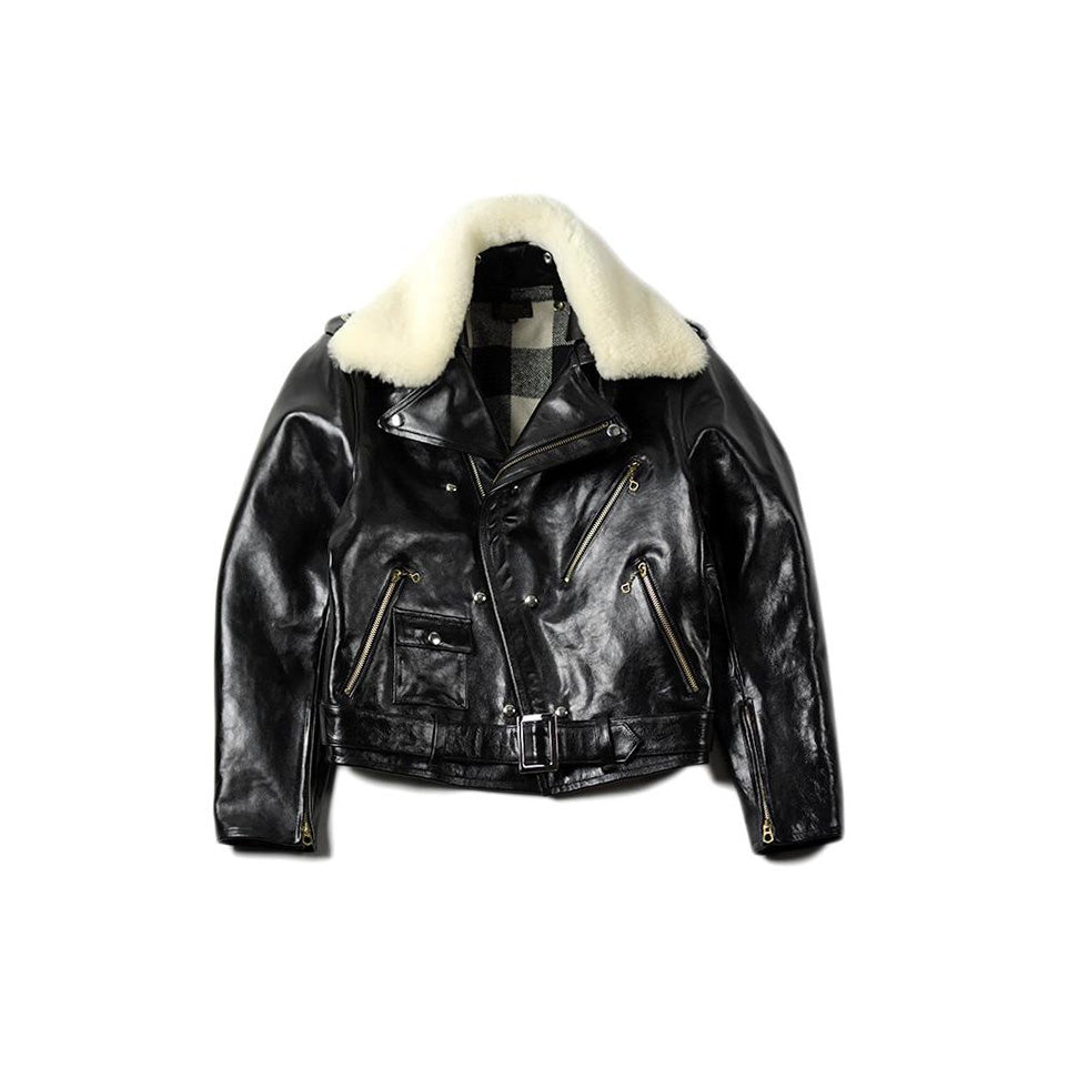 May club -【JACKSUN'S】ATLAS CYCLE LEATHER JACKET - HORSEHIDE