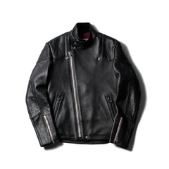May club -【Addict Clothes】AD-04 Sheepskin Resistance Jacket - Black(茶芯)