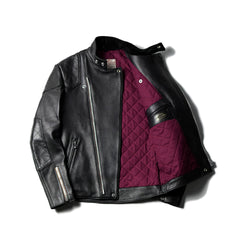 May club -【Addict Clothes】AD-04 Sheepskin Resistance Jacket - Black(茶芯)