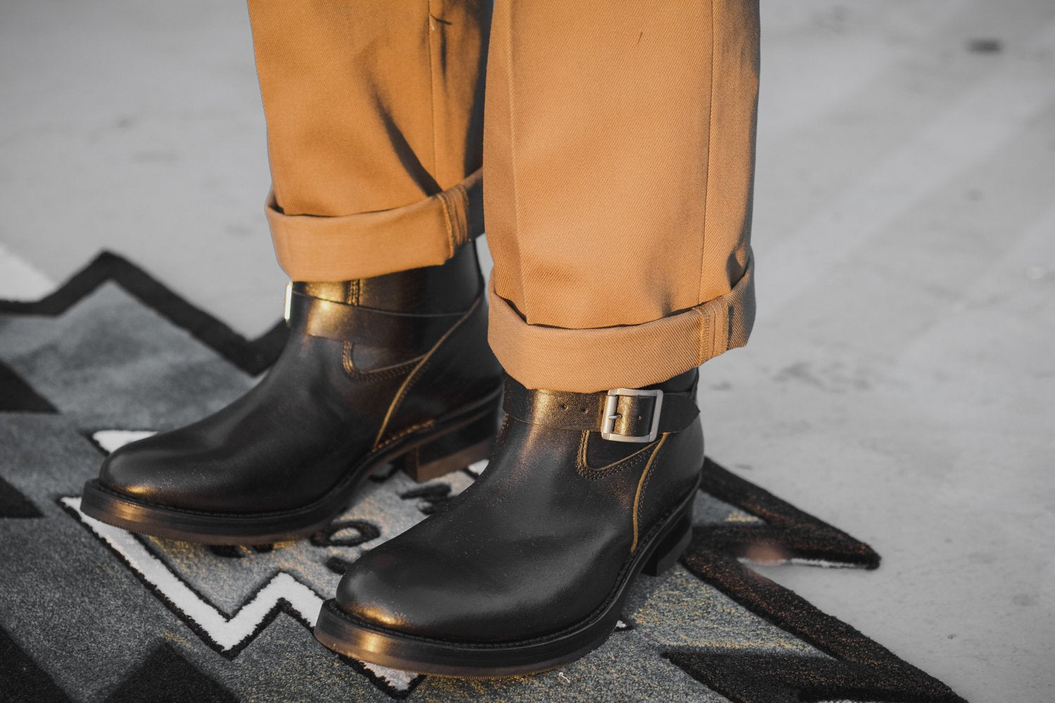 AB-01H-ST HORSEHIDE ENGINEER BOOTS - May club