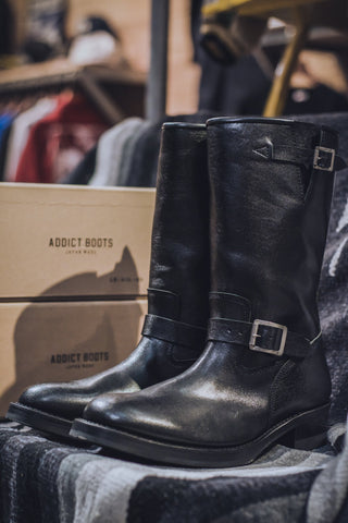 AB-01H-ST HORSEHIDE ENGINEER BOOTS - May club