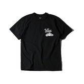 May club -【WESTRIDE】"BLOWIN' LINE" TEE - BLACK