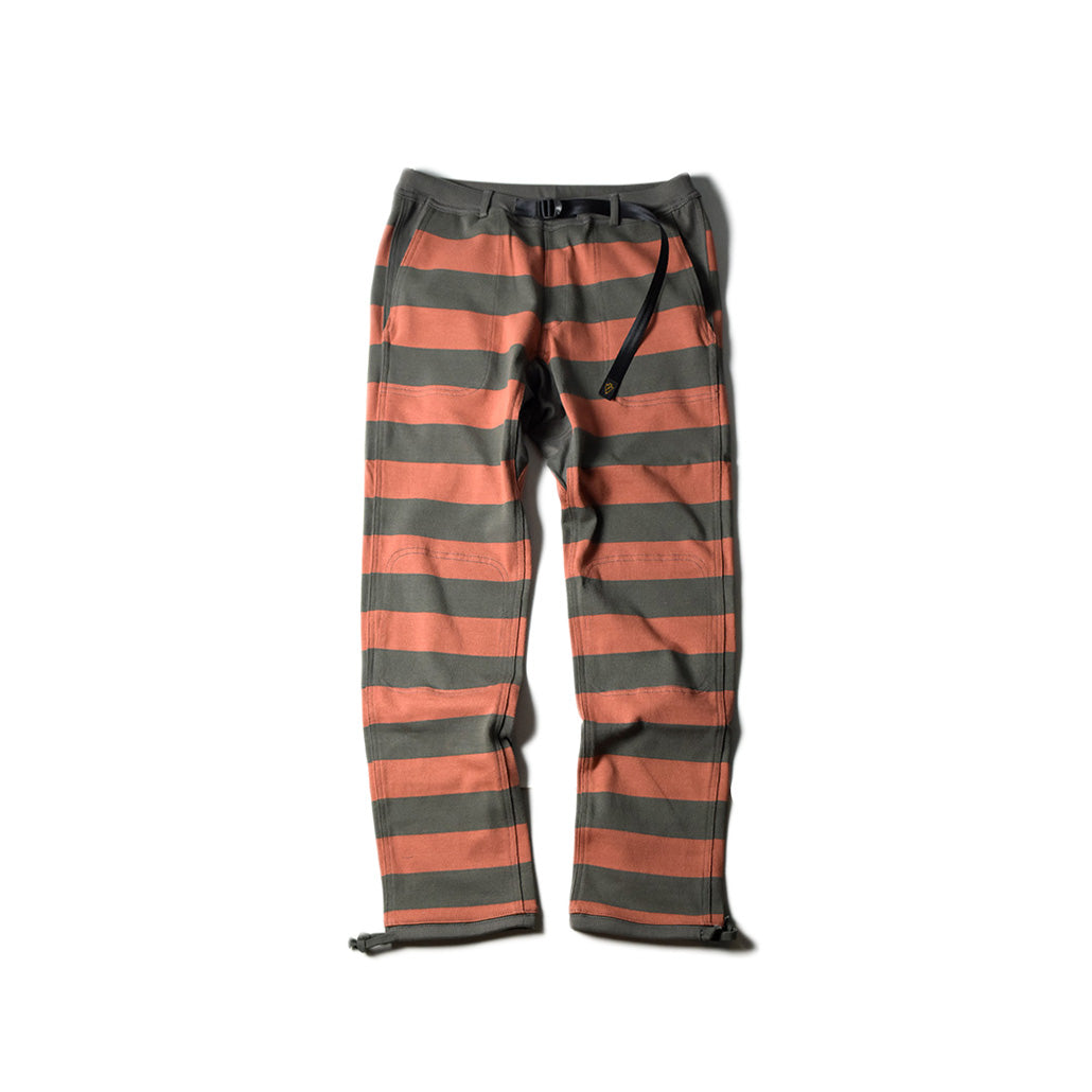 May club -【WESTRIDE】BORDER LONG PANTS SAND/TERA COTTA