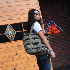 May club -【WESTRIDE】CAMO TOTE BAG