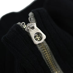 May club -【WESTRIDE】HALF ZIP HEAVY MC JERSEY H.GRY/BLK(PLAIN)