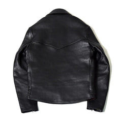 May club -【Addict Clothes】AD-02 Sheepskin Double Riders Jacket - Black(茶芯)