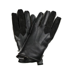 AD-G-01 SHEEPSKIN BOA GLOVES - BLACK(茶芯) - May club