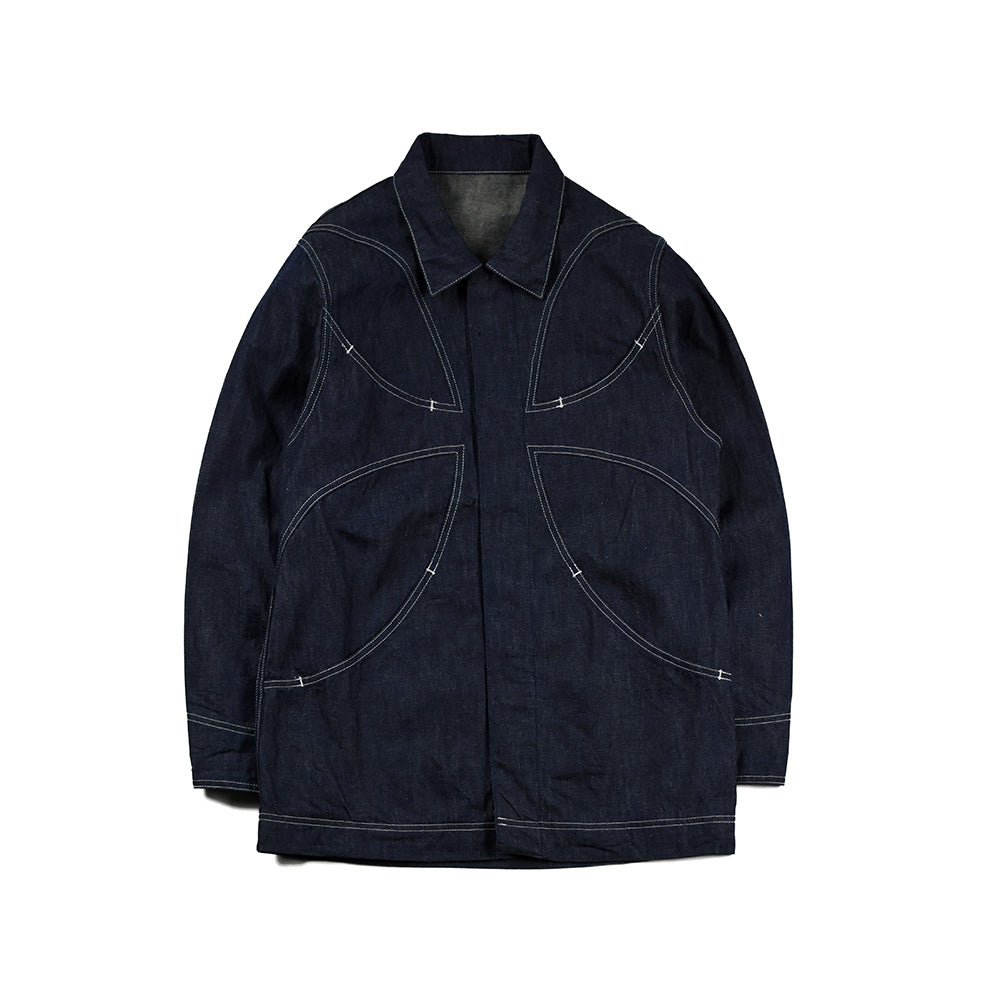 May club -【CxTxM】IRON CROSS DENIM JACKET