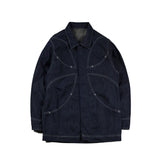 May club -【CxTxM】IRON CROSS DENIM JACKET