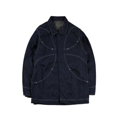 May club -【CxTxM】IRON CROSS DENIM JACKET