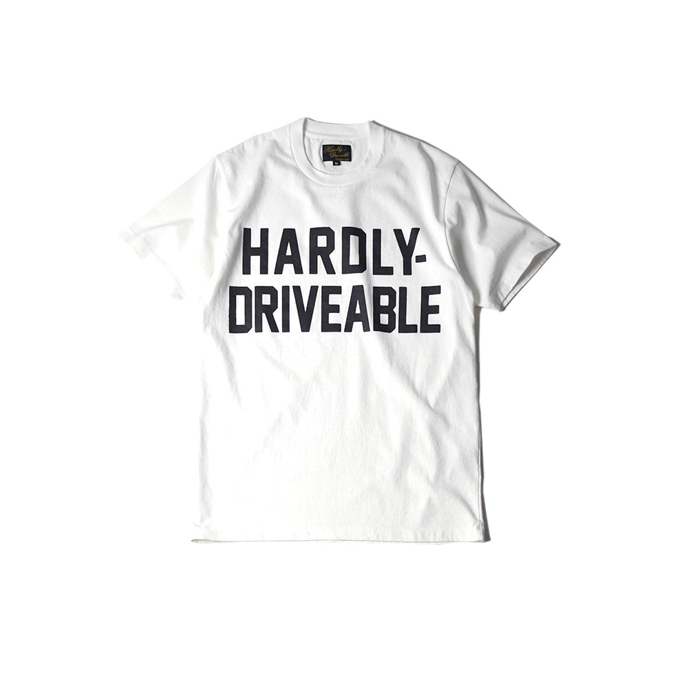 May club -【HARDLY-DRIVEABLE】HARDLY-DRIVEABLE Short Sleeve Shirts - WHITE (Straight)