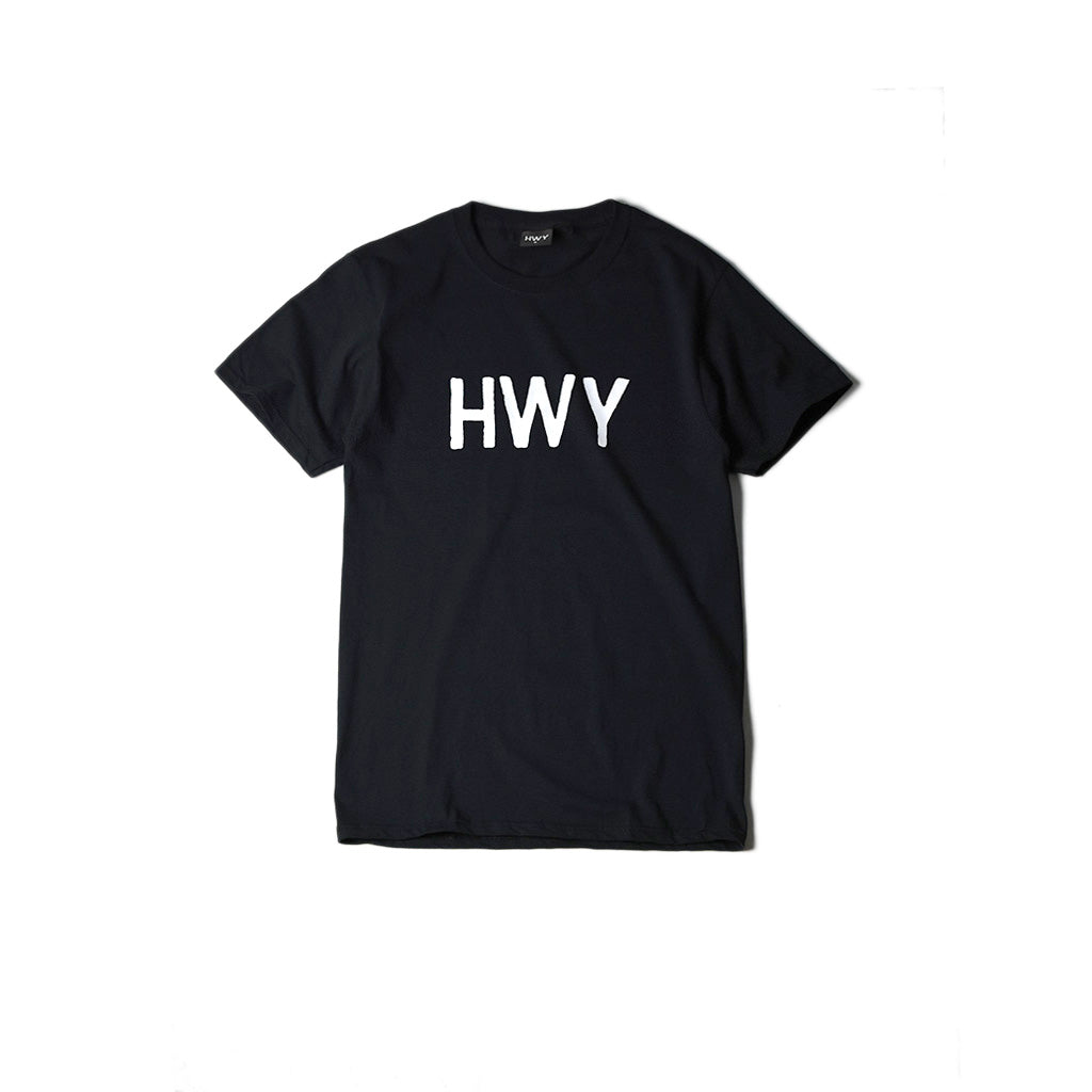 May club -【HWY】ARMY TEE - BLACK
