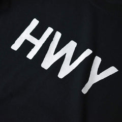 May club -【HWY】ARMY TEE - BLACK